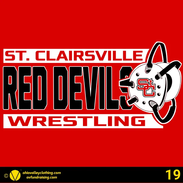 St. Clairsville Wrestling 2025-26 Design 19