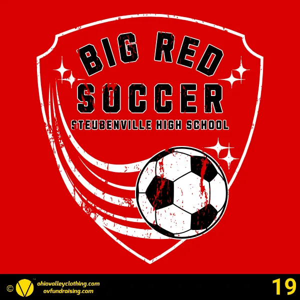 Steubenville Big Red Boys Soccer 2025 Design 19