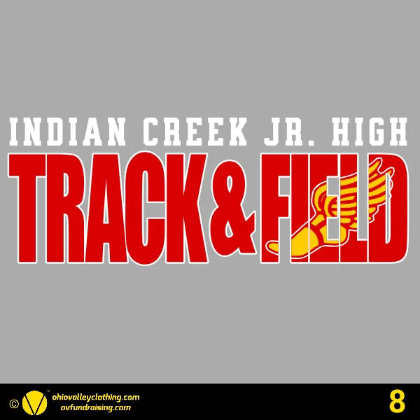Indian Creek Jr. High Track 2025 Design 08