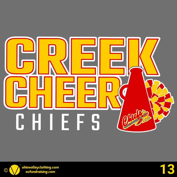 Indian Creek Youth Football and Cheering 2025 Design 13
