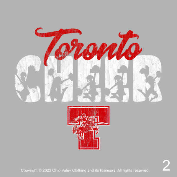Toronto Red Knights High School Cheerleaders Spring 2023 Fundraising Sample Designs Toronto High School Cheerleaders Spring 2023 Fundraising Design Samples 001 Page 02