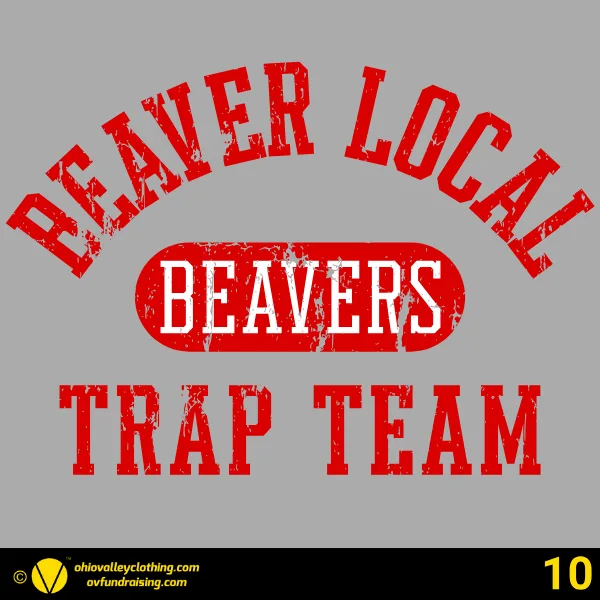 Beaver Local Trap Team 2026 Design 10