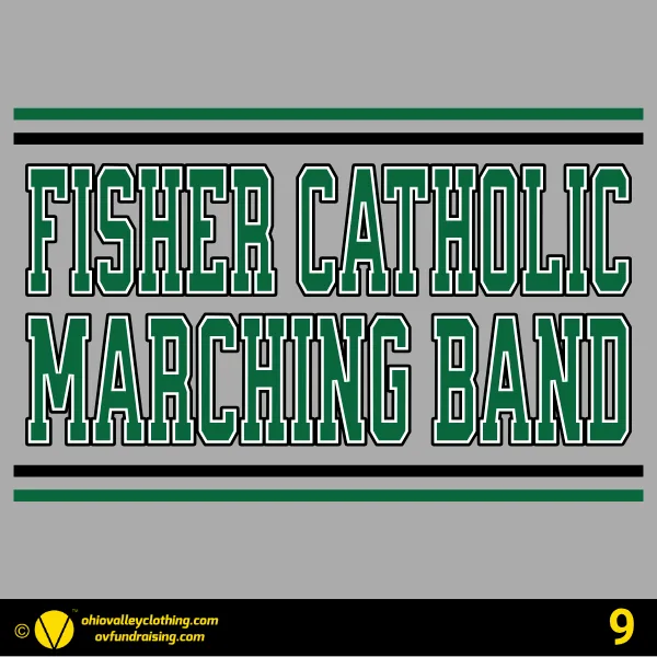 Fisher Catholic Marching Band 2026 Design 09