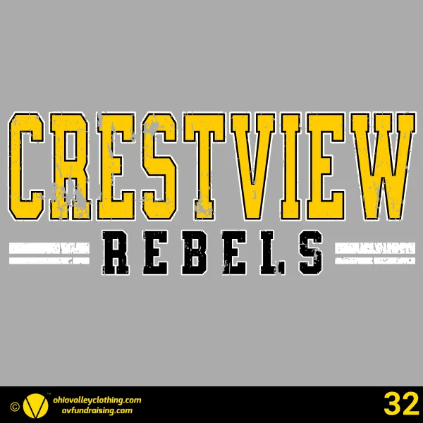 Crestview Soccer Club - Rebellion Soccer 2026 Design 32