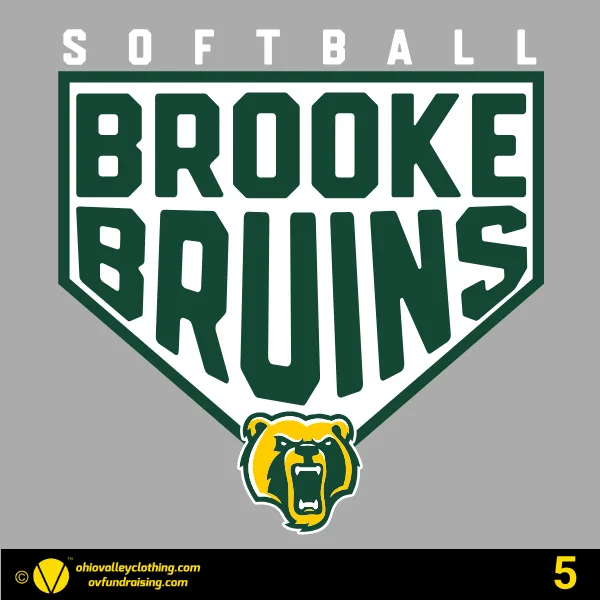 Brooke Middle School Softball 2026 Design 05