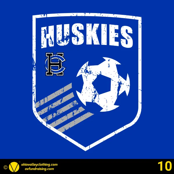Harrison Central Huskies Soccer 2026 Design 10