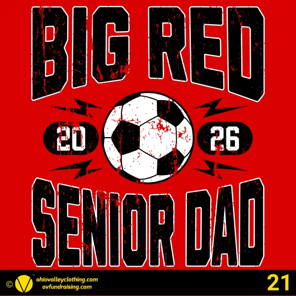 Steubenville Big Red Soccer Spring 2026 Design 21