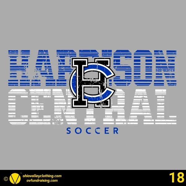 Harrison Central Huskies Soccer 2026 Design 18