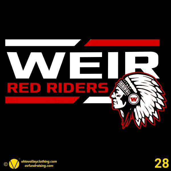 Weir Middle School Baseball 2026 Design 28