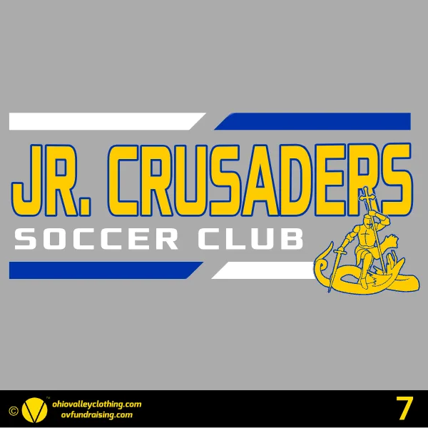 Jr. Crusaders Soccer 2026 Design 07