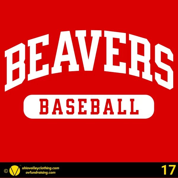 Beaver Local Baseball 2026 Design 17