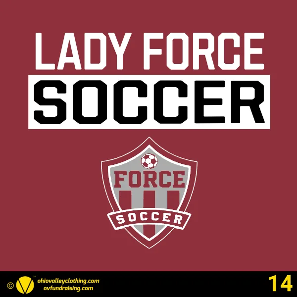TSU Force Soccer 2026 Design 14