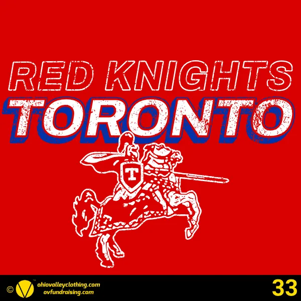 Toronto High School Football 2024 Design 33