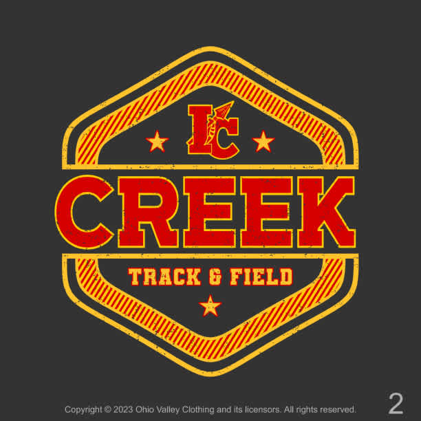 Indian Creek Track & Field 2023 Fundraising Sample Designs Indian-Creek-Track-2023-Design page 02