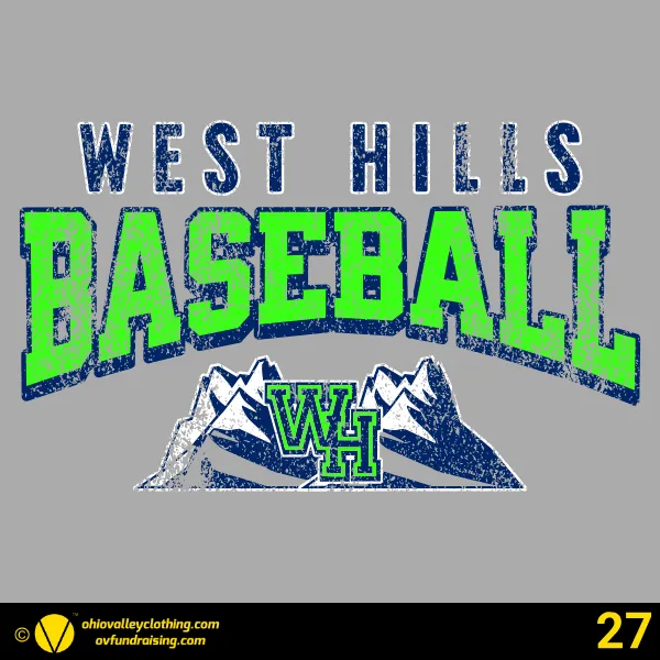 West Hills Baseball 2024 Design 27
