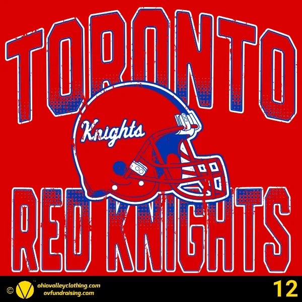 Toronto High School Football 2025 Design 12