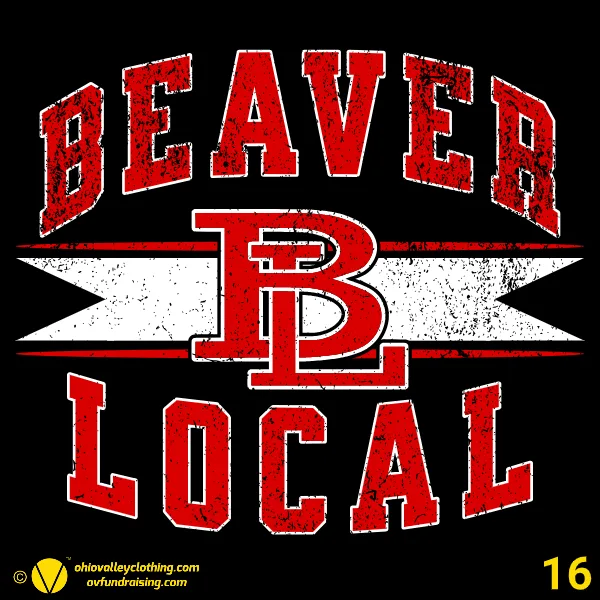 Beaver Local Cross Country Fundraiser 2024- Design 16