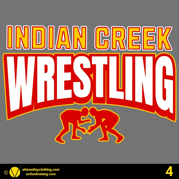 Indian Creek Wrestling 2024 Design 04
