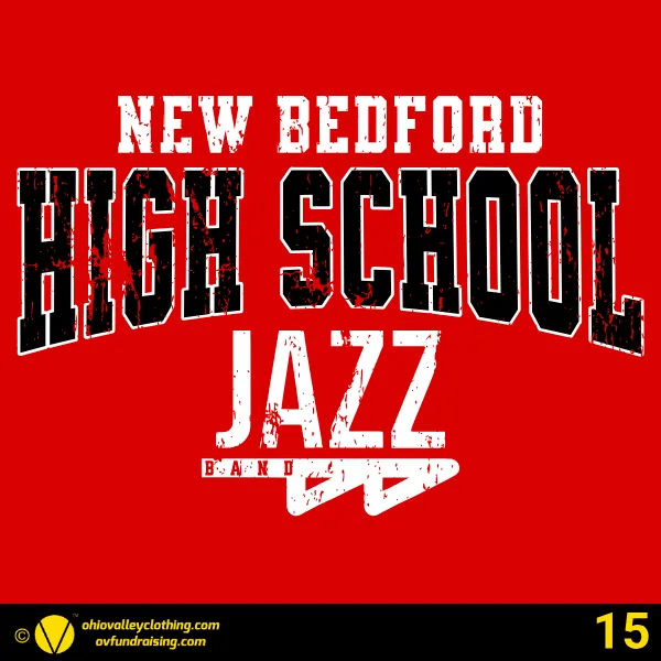 New Bedford High School Jazz Band 2026 Design 15