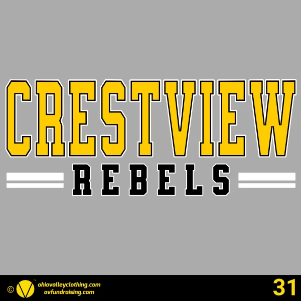 Crestview Soccer Club - Rebellion Soccer 2026 Design 31