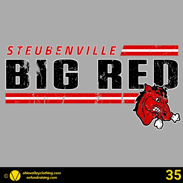 Steubenville Big Red Boys Soccer 2025 Design 35