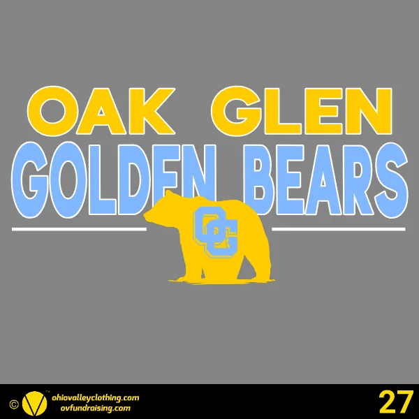 Oak Glen Jr. Bears Cheer 2025 Design 27