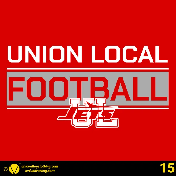 Union Local Little Jets Football 2026 Design 15