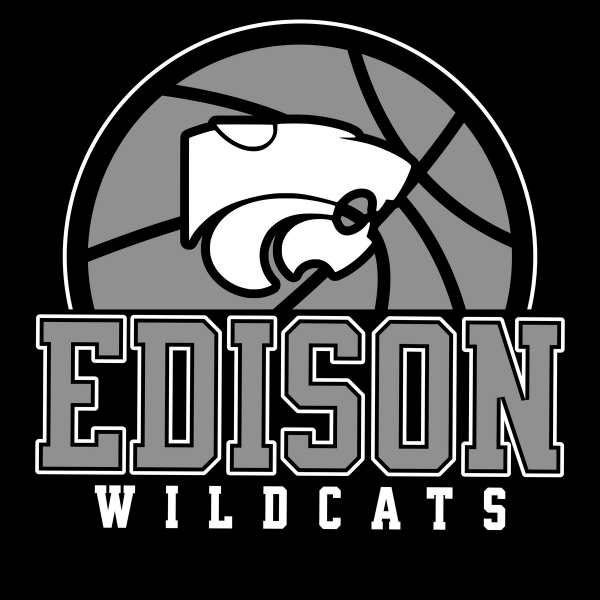 Edison Boys Basketball 2024 logo