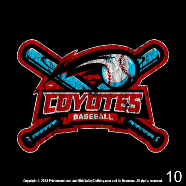SV Coyotes Baseball 2023 Fundraising Sample Designs SV Coyotes Baseball 2023 Fundraising Design Page 10
