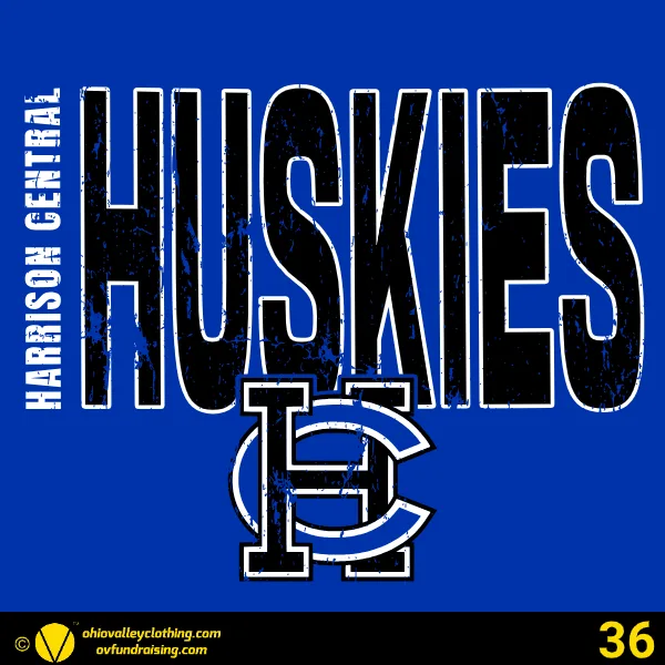 Harrison Central Youth Baseball Association 2025 Design 36