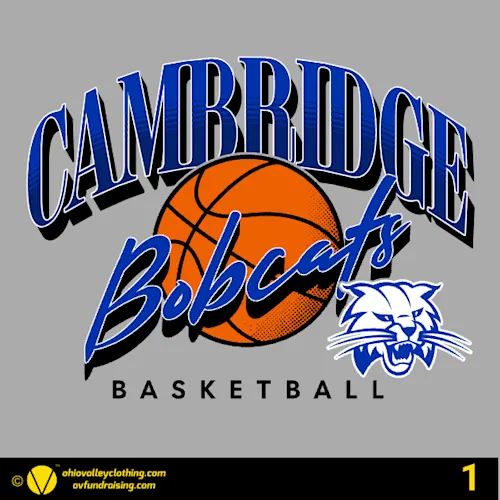 Cambridge Boys Basketball 2026-27 Fundraising Sample Designs