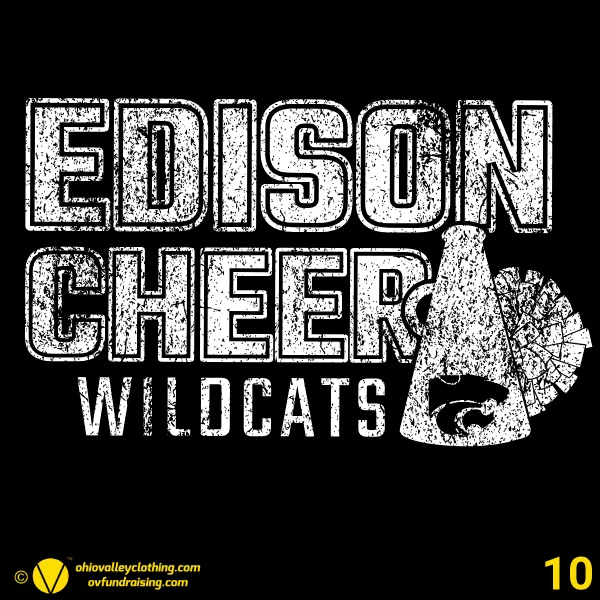 Edison High School Cheer 2024 Design 10