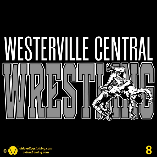 Westerville Central Wrestling 2024-2025 Design 08