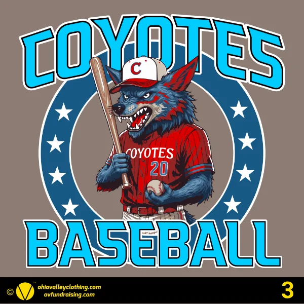 Coyotes Baseball Spring 2026 Design 03
