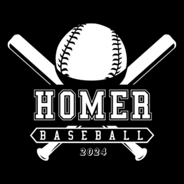 Homer Little League 2024 logo