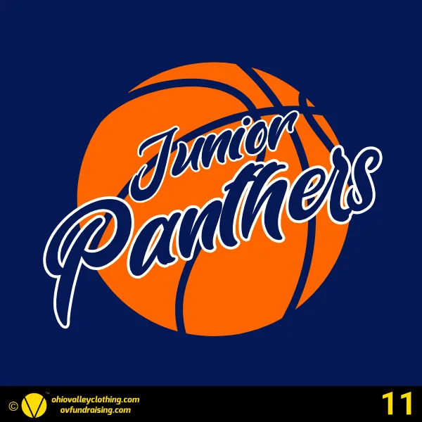 Buckeye Local Junior Panthers Basketball 2026 Design 11