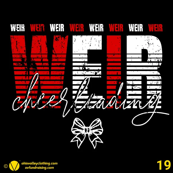 Weirton Steelers Cheering Organization 2026 - Design 19