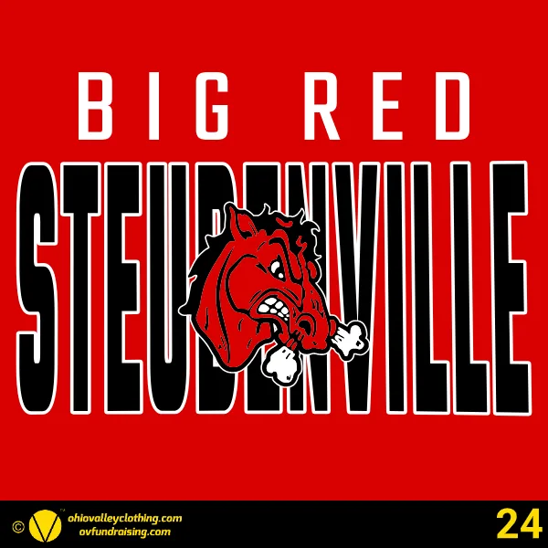 Steubenville Big Red Boys Soccer 2025 Design 24
