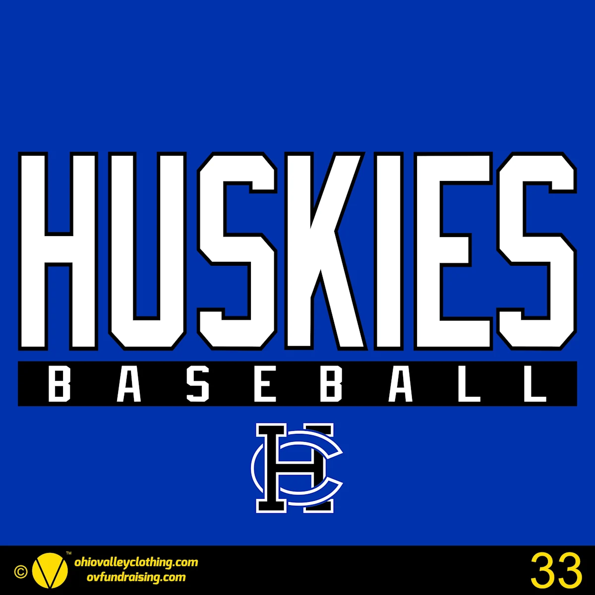 Harrison Central Youth Baseball Design 33