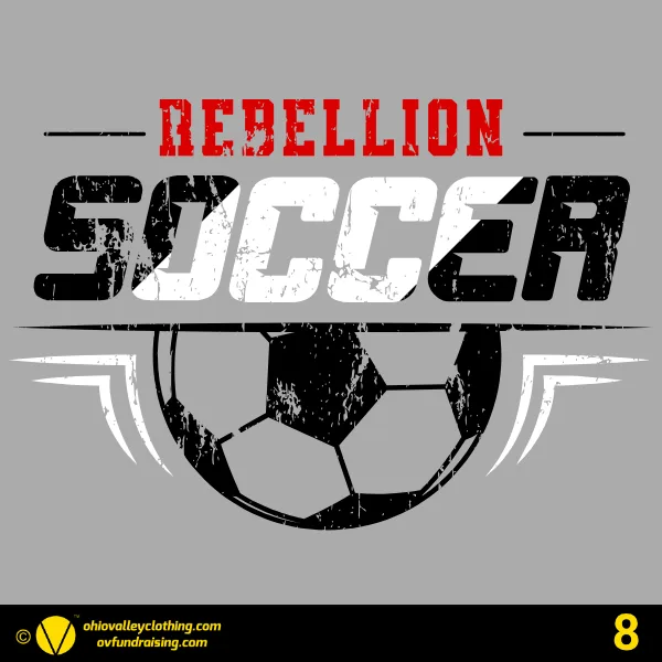 Crestview Soccer Club - Rebellion Soccer 2026 Design 08