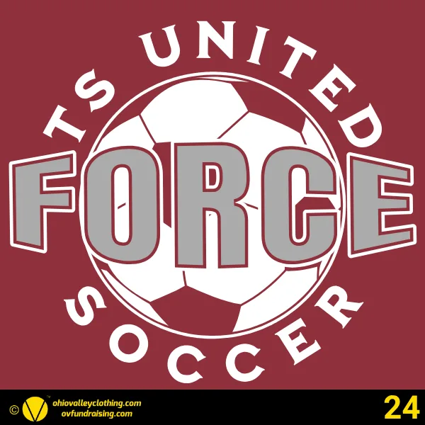 TS United Force Soccer 2024 Design 24