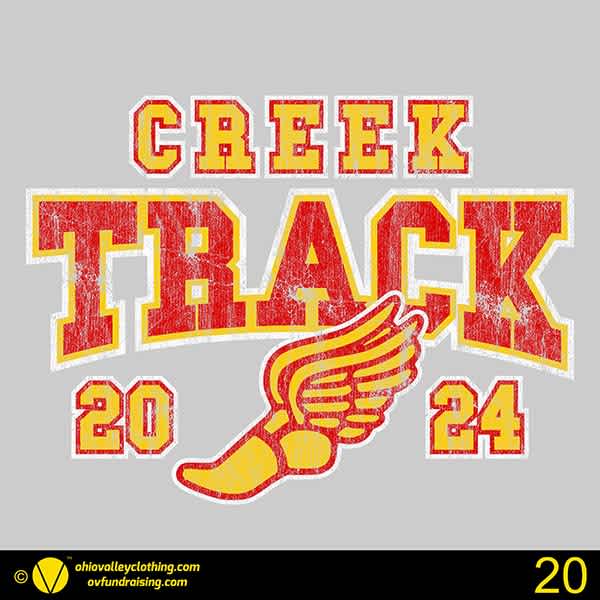 Indian Creek Track Sample Designs 2024 Indian Creek Track 2024- Design 020