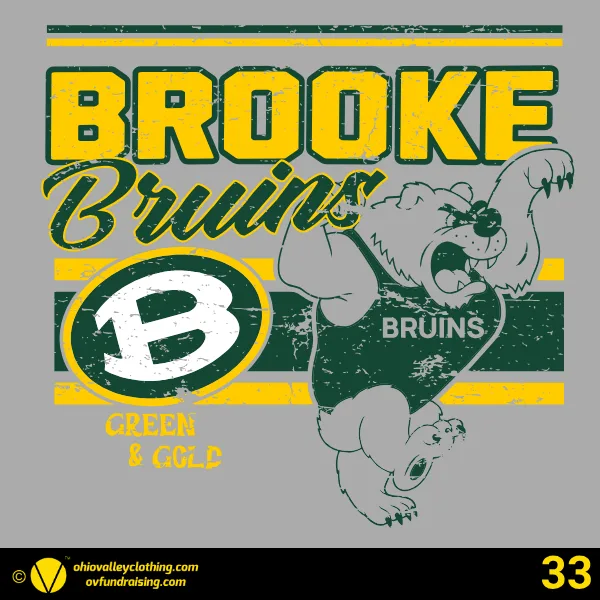 Brooke Middle School Club Baseball 2026 Design 33
