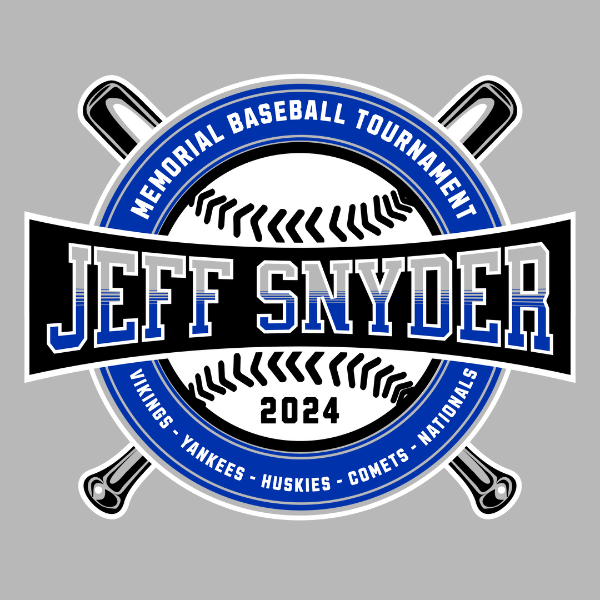Jeff Snyder Memorial Baseball Tournament 2024 logo
