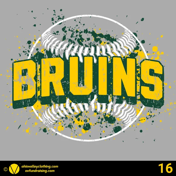 Brooke Middle School Baseball 2025 Design 16