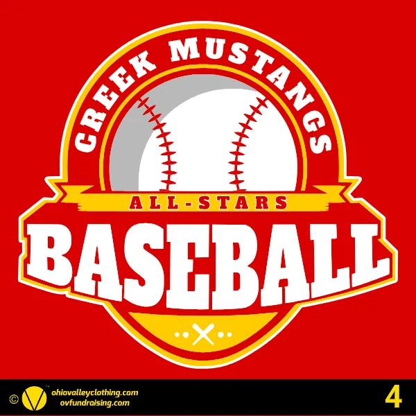 Creek Mustangs/Broncos All-Stars 2024- Design 04
