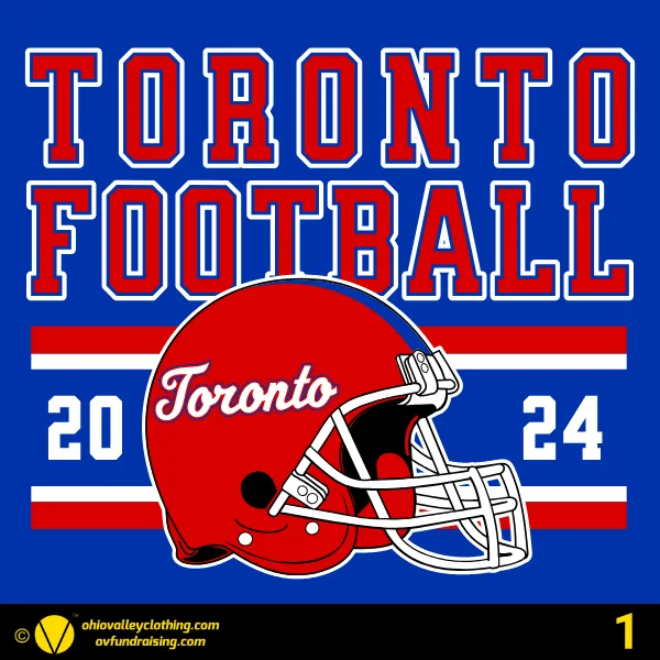 Toronto High School Football 2024 Design 01