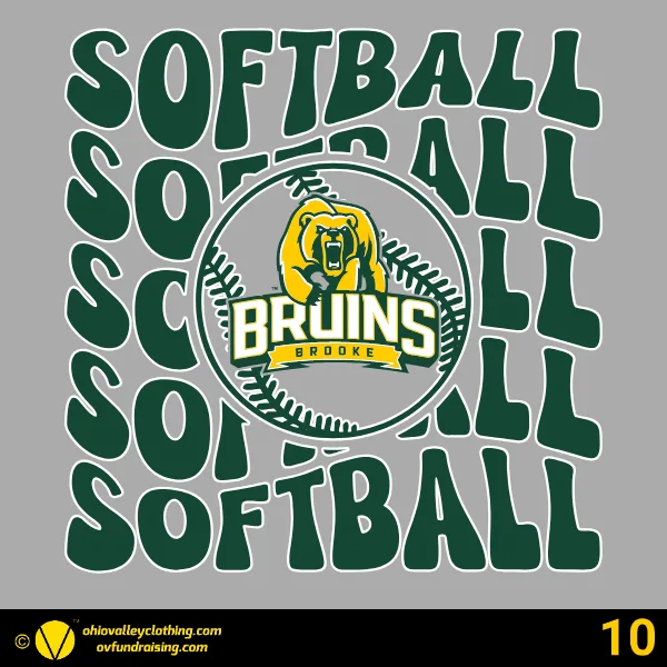 Brooke Middle School Softball 2025 Design 10