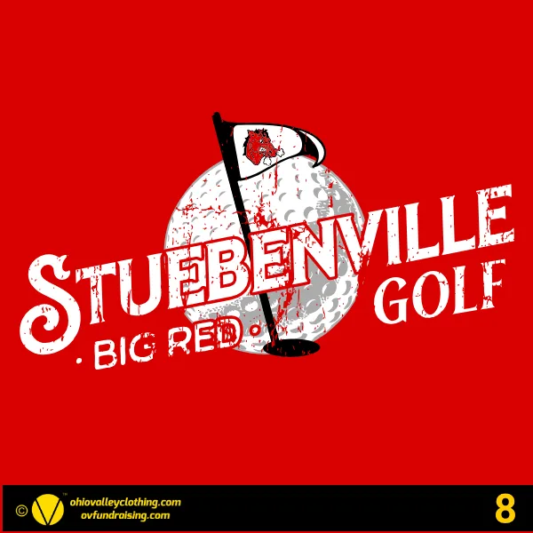 Steubenville Big Red Golf 2026 Design 08