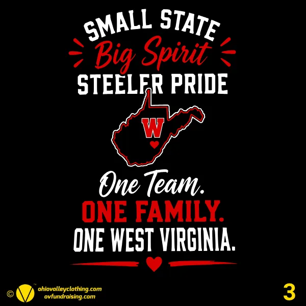 Weirton Steelers Cheering Organization 2026 - Design 03